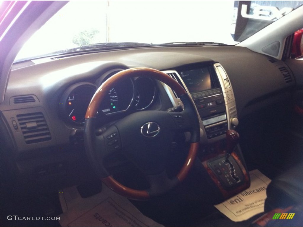 2009 RX 350 AWD - Matador Red Mica / Black photo #9