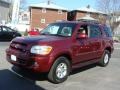Salsa Red Pearl - Sequoia SR5 4WD Photo No. 3