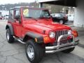 Flame Red - Wrangler SE 4x4 Photo No. 2