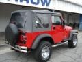 Flame Red - Wrangler SE 4x4 Photo No. 8