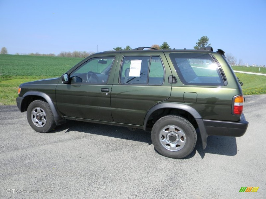 1997 Pathfinder XE 4x4 - Dark Green Pearl / Gray photo #20