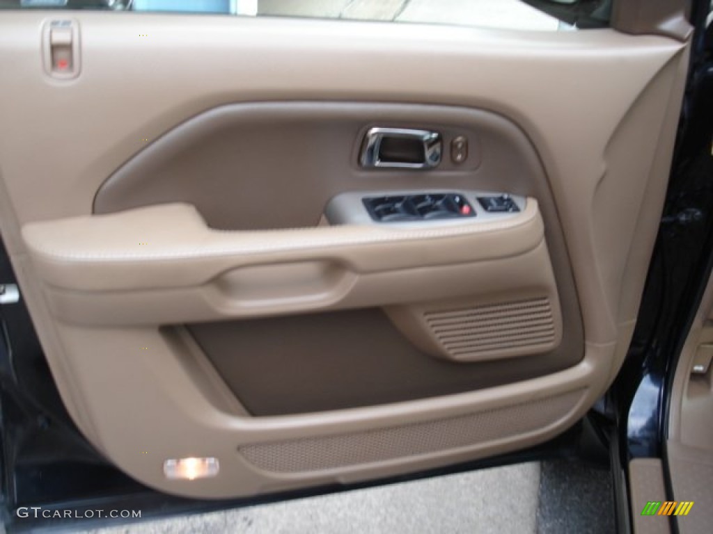 2006 Pilot EX-L 4WD - Nighthawk Black Pearl / Saddle photo #15