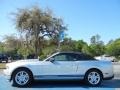 2011 Ingot Silver Metallic Ford Mustang V6 Convertible  photo #2