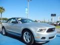 2011 Ingot Silver Metallic Ford Mustang V6 Convertible  photo #7