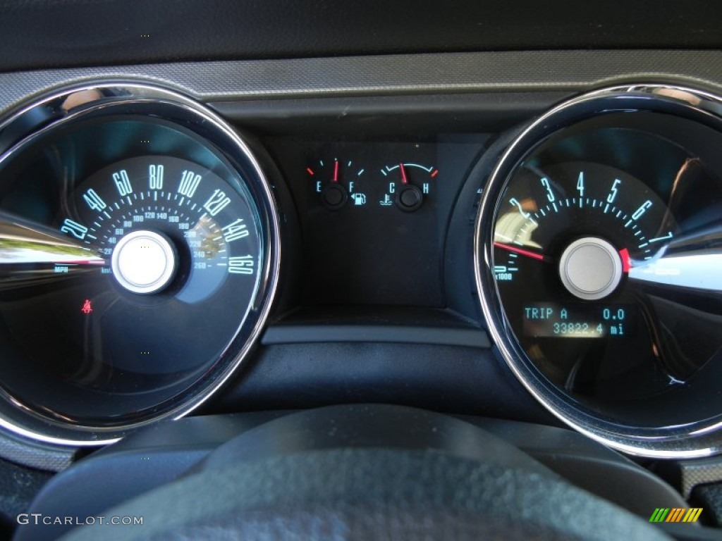 2011 Mustang V6 Convertible - Ingot Silver Metallic / Stone photo #24
