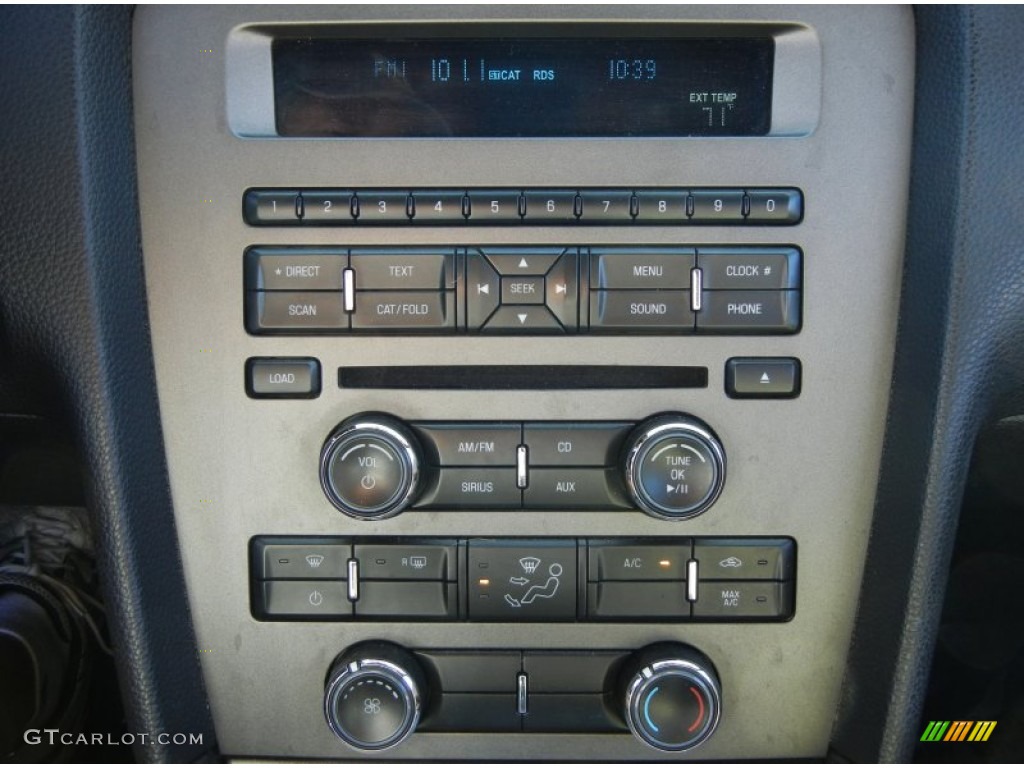 2011 Ford Mustang V6 Convertible Controls Photo #62893853
