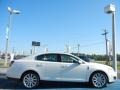 2010 White Platinum Metallic Tri-Coat Lincoln MKS FWD Ultimate Package  photo #6