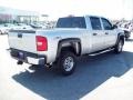 2010 Sheer Silver Metallic Chevrolet Silverado 2500HD LT Crew Cab 4x4  photo #12