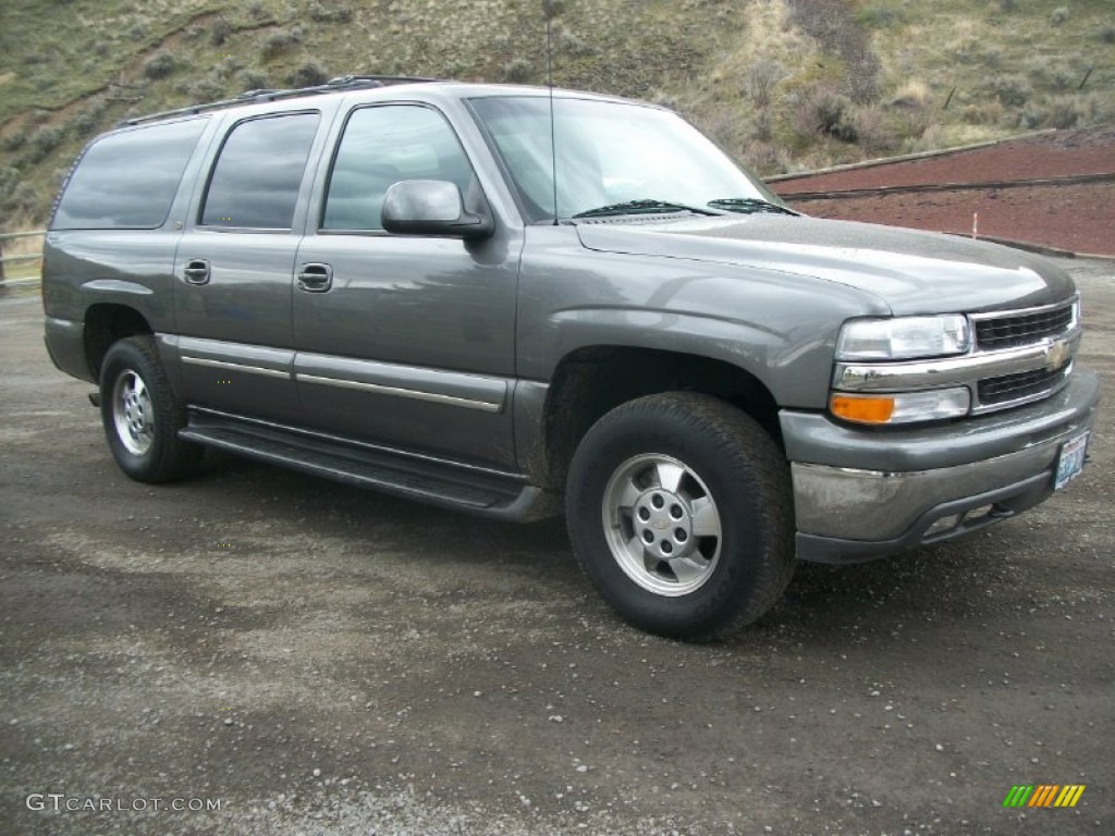 Medium Charcoal Gray Metallic Chevrolet Suburban
