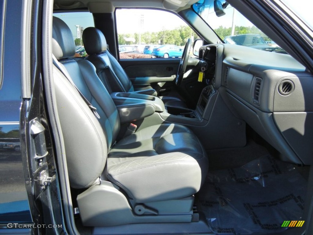 2003 Silverado 1500 Z71 Extended Cab 4x4 - Black / Dark Charcoal photo #18