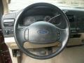 2007 Ford F250 Super Duty Tan Interior Steering Wheel Photo