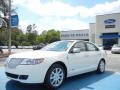 2012 White Platinum Metallic Tri-Coat Lincoln MKZ Hybrid  photo #1