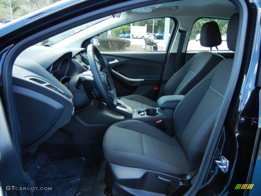 Charcoal Black Interior 2012 Ford Focus SEL 5-Door Photo #62896471