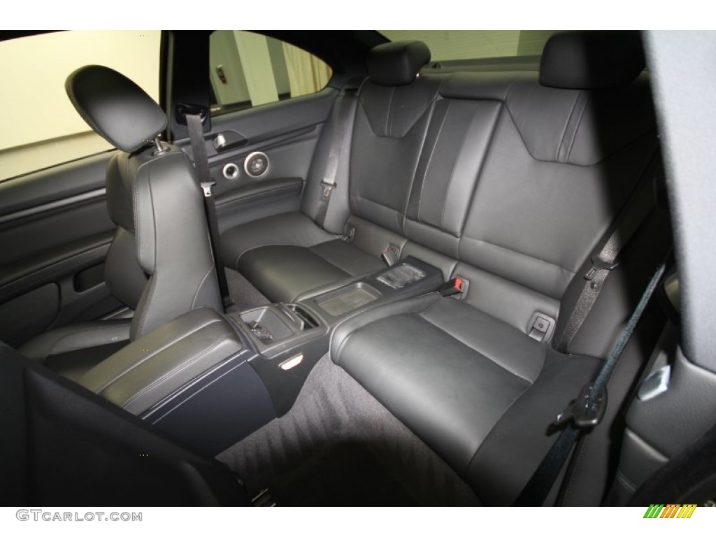 Black Novillo Leather Interior 2011 BMW M3 Coupe Photo #62896660