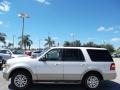 White Platinum Tri-Coat Metallic - Expedition Eddie Bauer Photo No. 12