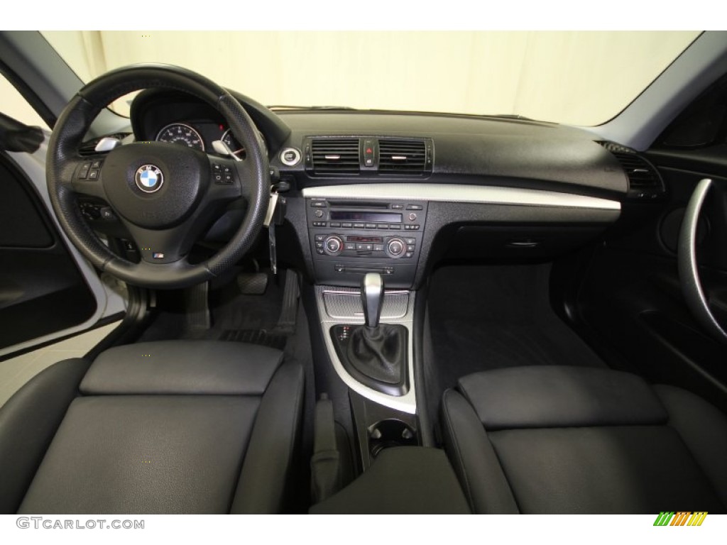 2008 1 Series 135i Coupe - Alpine White / Black photo #4
