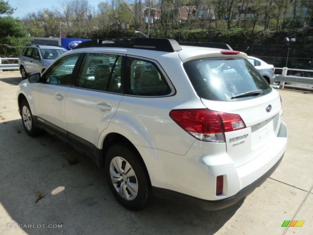 2011 Outback 2.5i Wagon - Steel Silver Metallic / Warm Ivory photo #2