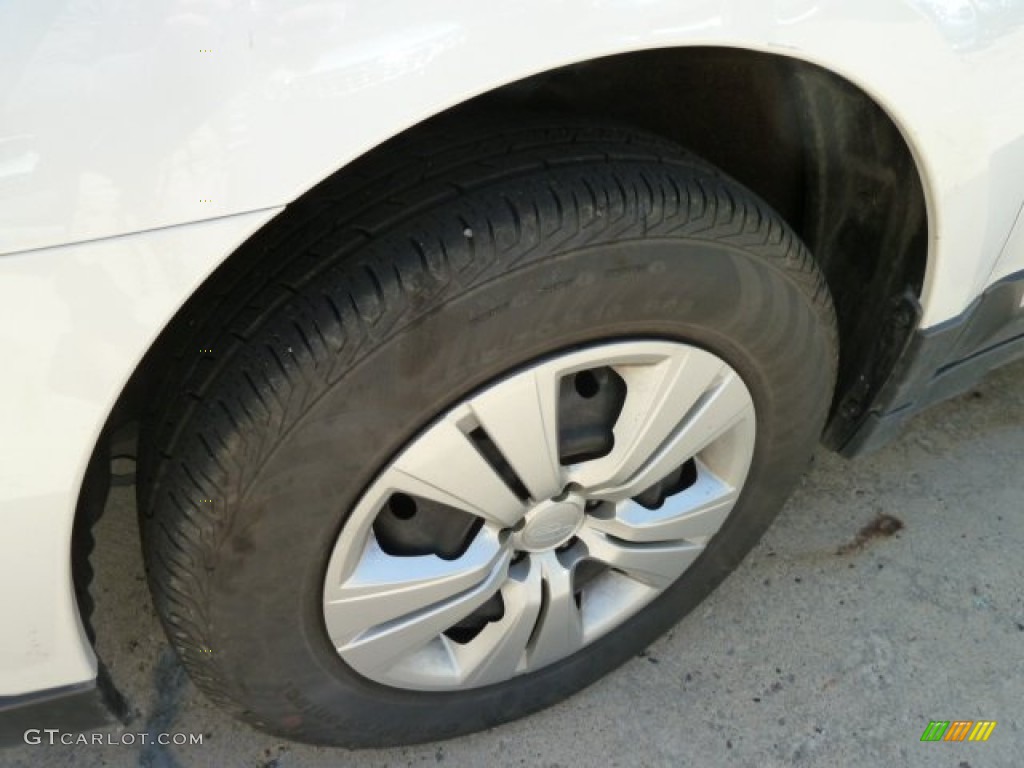 2011 Outback 2.5i Wagon - Steel Silver Metallic / Warm Ivory photo #7