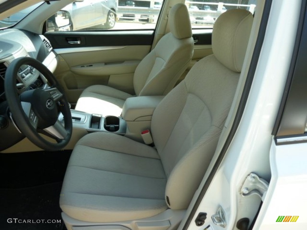 2011 Outback 2.5i Wagon - Steel Silver Metallic / Warm Ivory photo #8