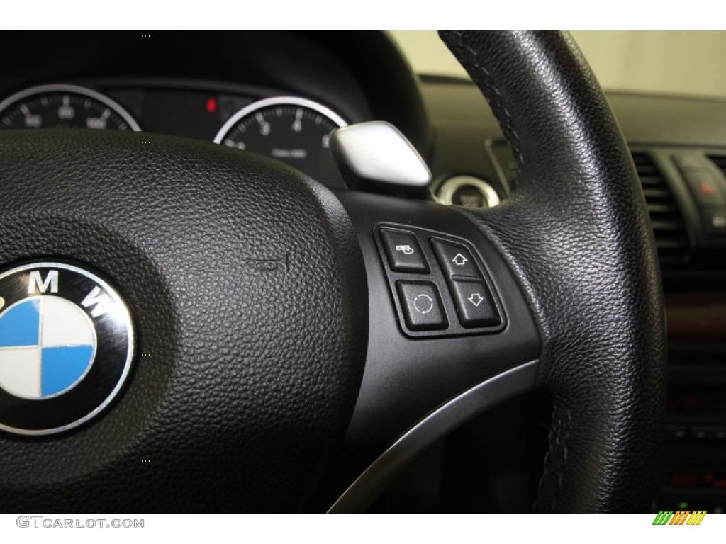 2008 1 Series 128i Convertible - Titanium Silver Metallic / Black photo #26