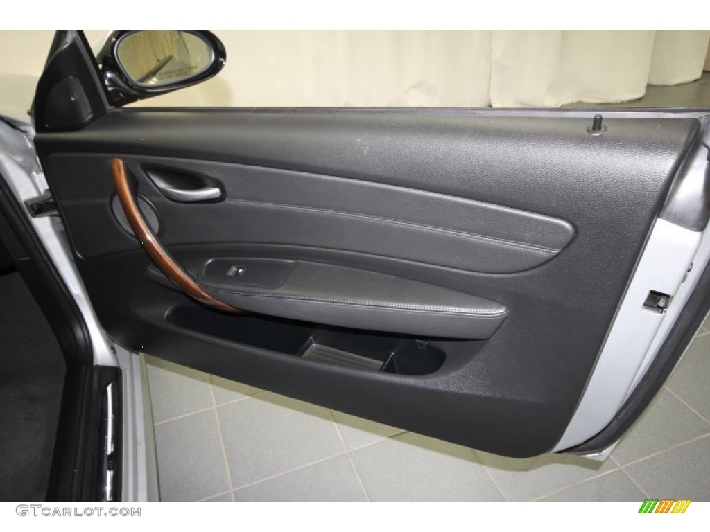 2008 1 Series 128i Convertible - Titanium Silver Metallic / Black photo #33