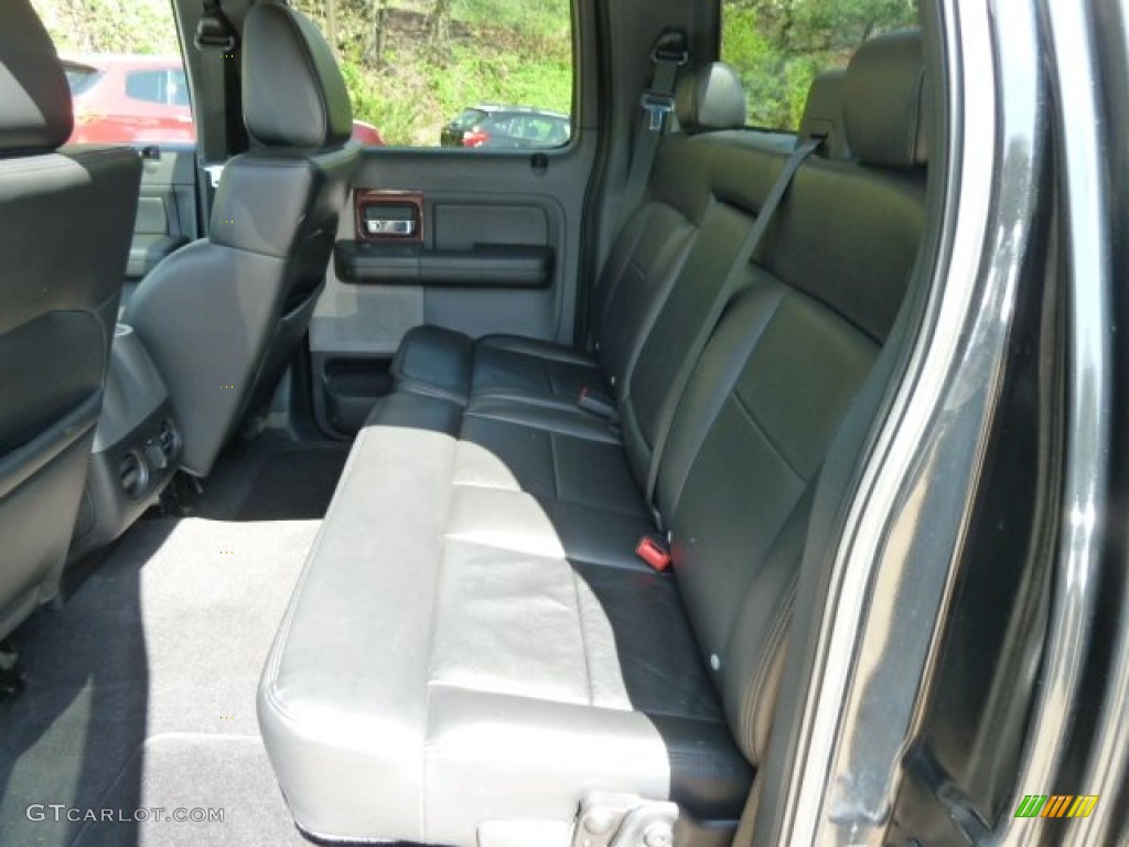 2008 Ford F150 Lariat SuperCrew 4x4 Rear Seat Photo #62898430