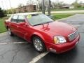 2001 Crimson Pearl Red Cadillac DeVille Sedan  photo #3