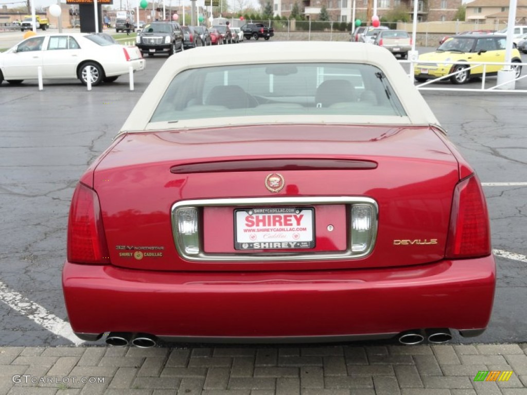 2001 DeVille Sedan - Crimson Pearl Red / Neutral Shale photo #5