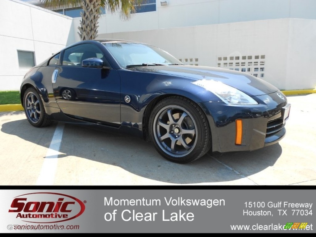 San Marino Blue Pearl Nissan 350Z