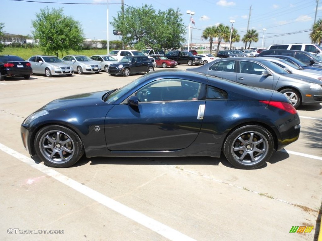 San Marino Blue Pearl 2007 Nissan 350Z Coupe Exterior Photo #62899393