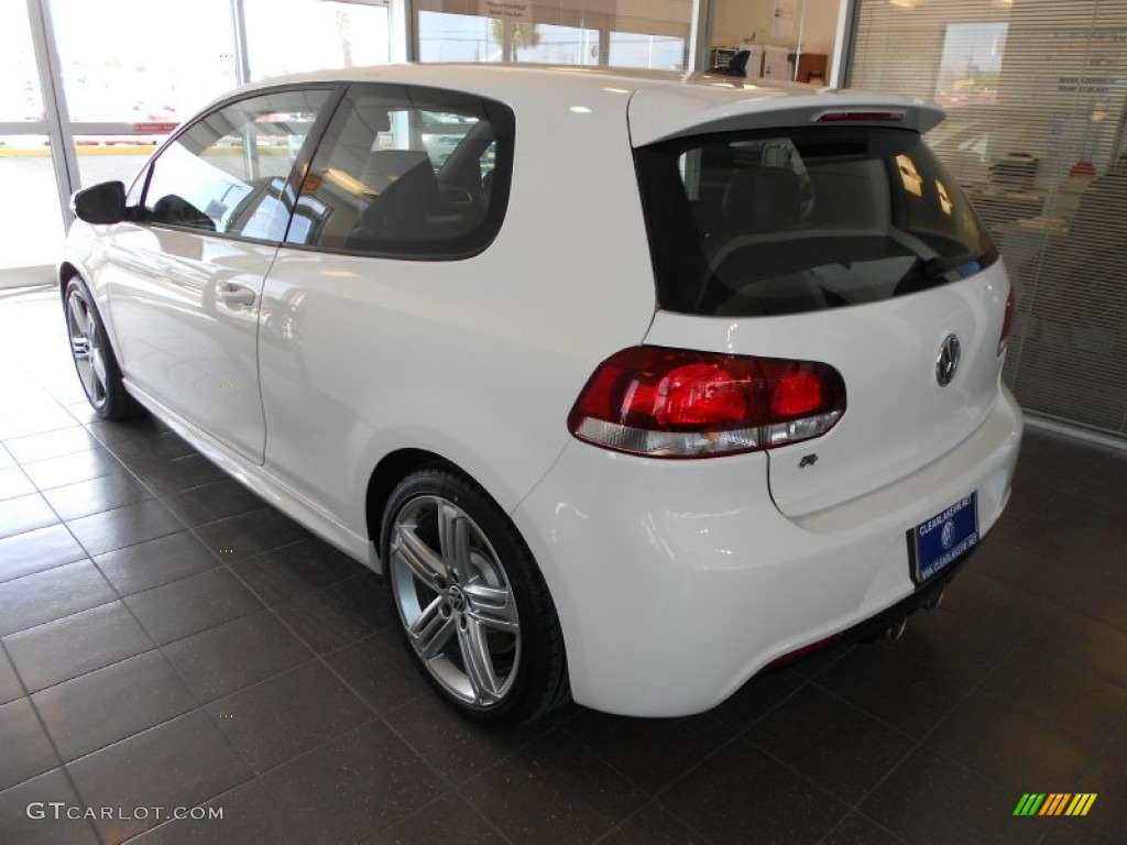 Candy White 2012 Volkswagen Golf R 2 Door 4Motion Exterior Photo #62899633