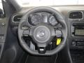 R Titan Black Leather Steering Wheel Photo for 2012 Volkswagen Golf R #62899720