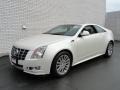 2012 White Diamond Tricoat Cadillac CTS 4 AWD Coupe  photo #1