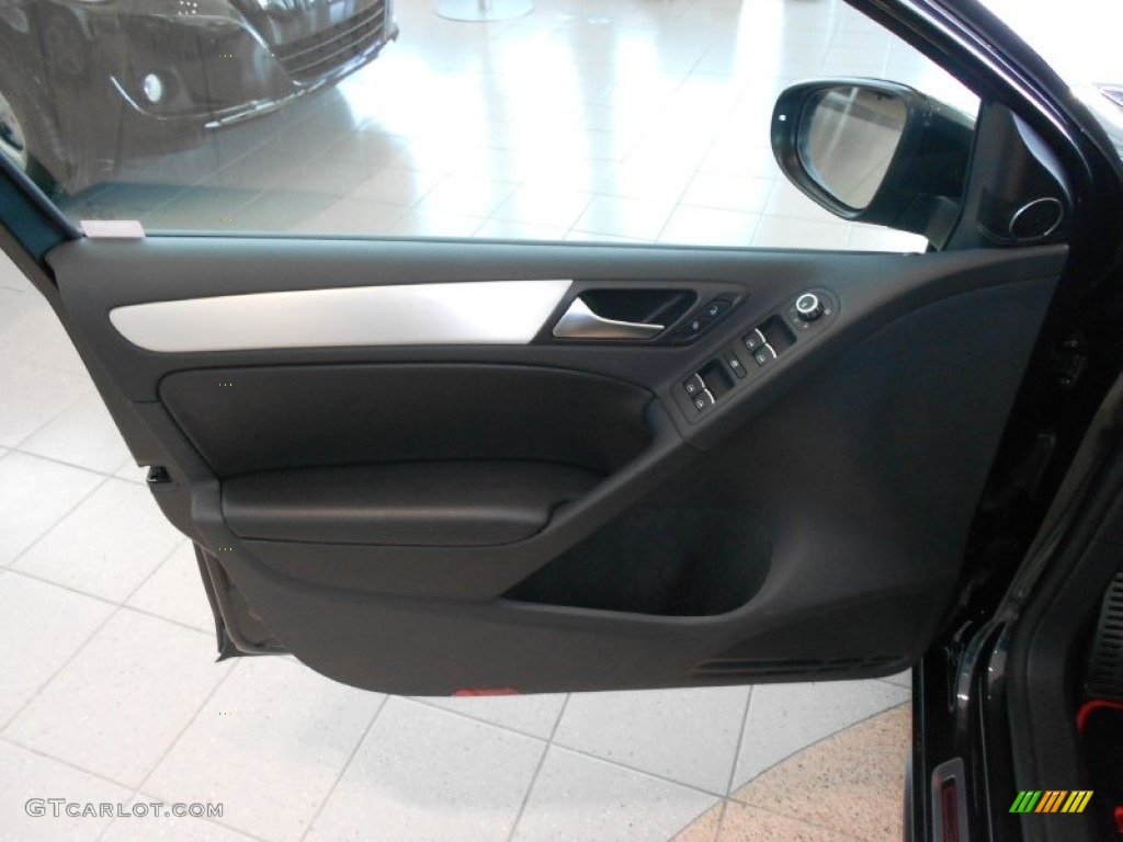 2012 GTI 4 Door Autobahn Edition - Carbon Steel Gray Metallic / Titan Black photo #10