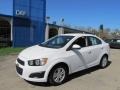 2012 Summit White Chevrolet Sonic LS Sedan  photo #1