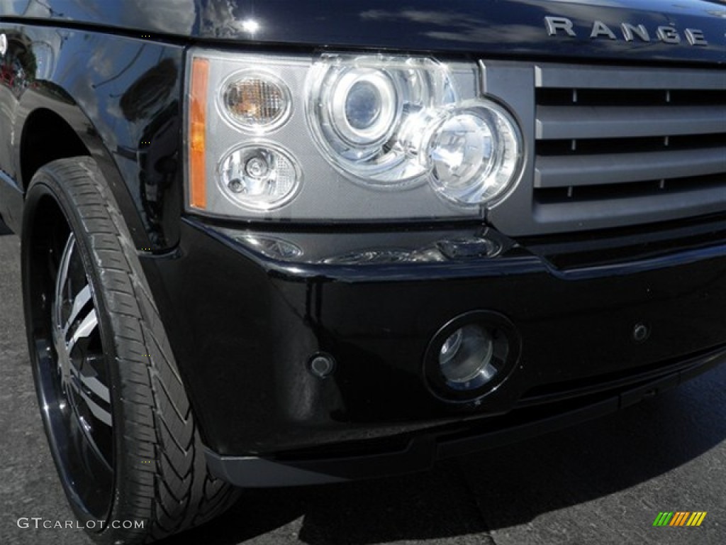 2006 Range Rover HSE - Java Black Pearl / Charcoal/Jet photo #2