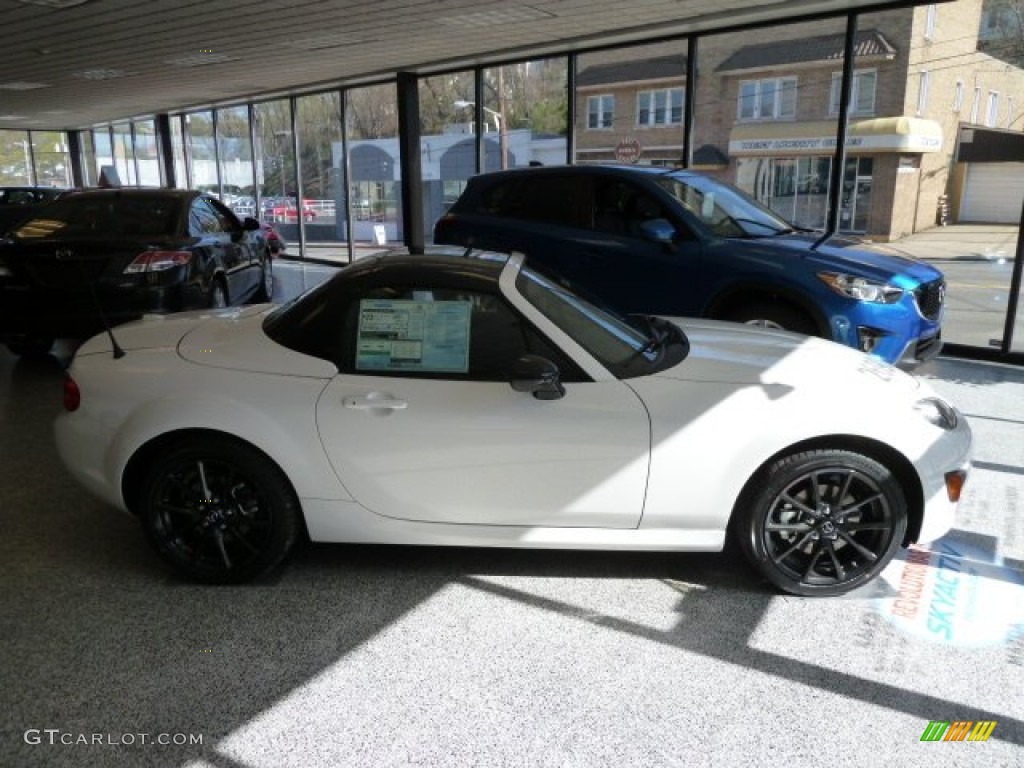 2012 MX-5 Miata Special Edition Hard Top Roadster - Crystal White Pearl Mica / Special Edition Black photo #2