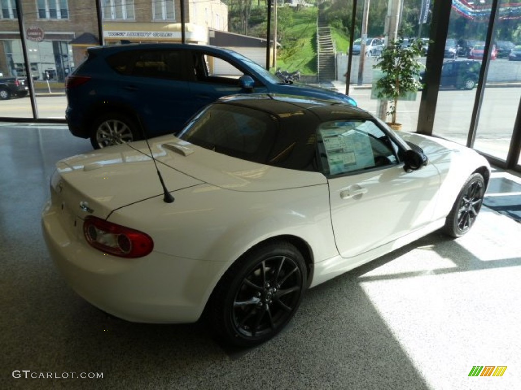 2012 MX-5 Miata Special Edition Hard Top Roadster - Crystal White Pearl Mica / Special Edition Black photo #3