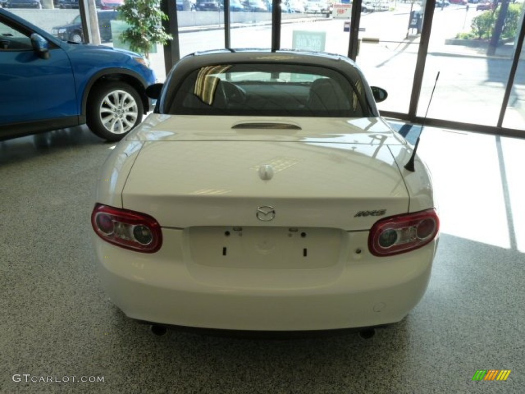 2012 MX-5 Miata Special Edition Hard Top Roadster - Crystal White Pearl Mica / Special Edition Black photo #4