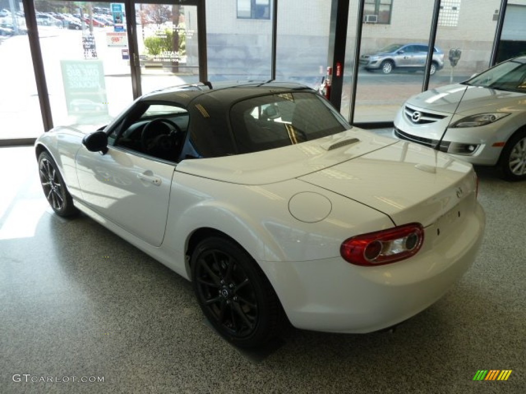 2012 MX-5 Miata Special Edition Hard Top Roadster - Crystal White Pearl Mica / Special Edition Black photo #5