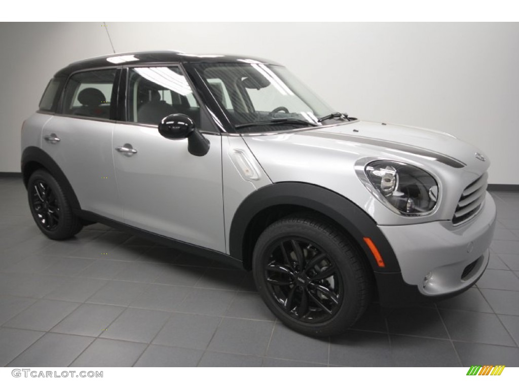 Crystal Silver Metallic 2012 Mini Cooper Countryman Exterior Photo #62905112