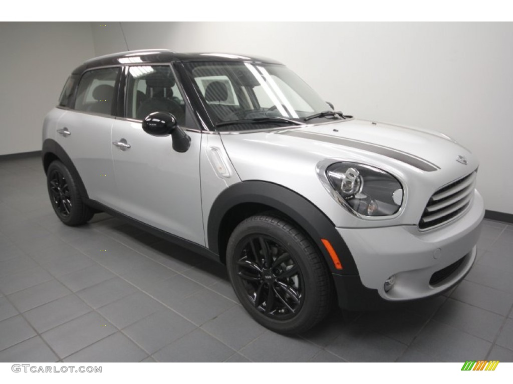 Crystal Silver Metallic 2012 Mini Cooper Countryman Exterior Photo #62905156