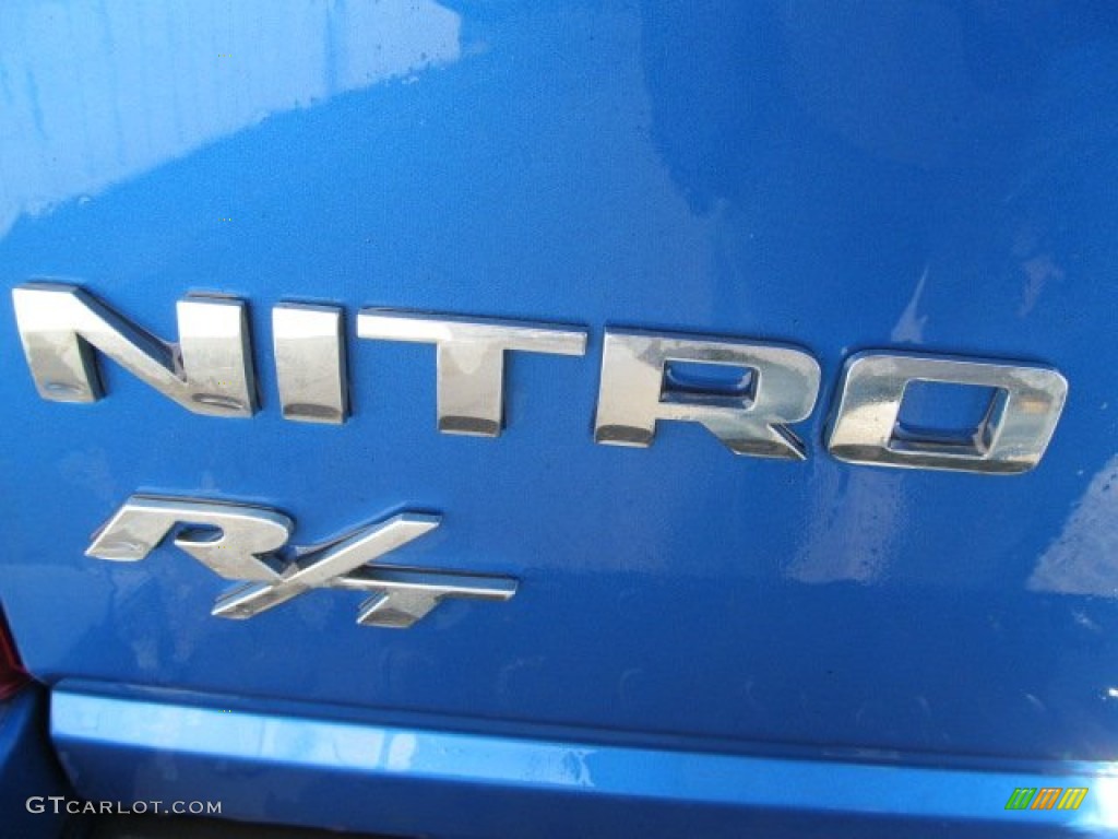 2007 Nitro R/T 4x4 - Electric Blue Pearl / Dark Slate Gray/Light Slate Gray photo #8