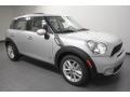 Crystal Silver Metallic 2012 Mini Cooper S Countryman All4 AWD Exterior