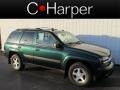 2005 Emerald Jewel Green Metallic Chevrolet TrailBlazer LS 4x4  photo #1