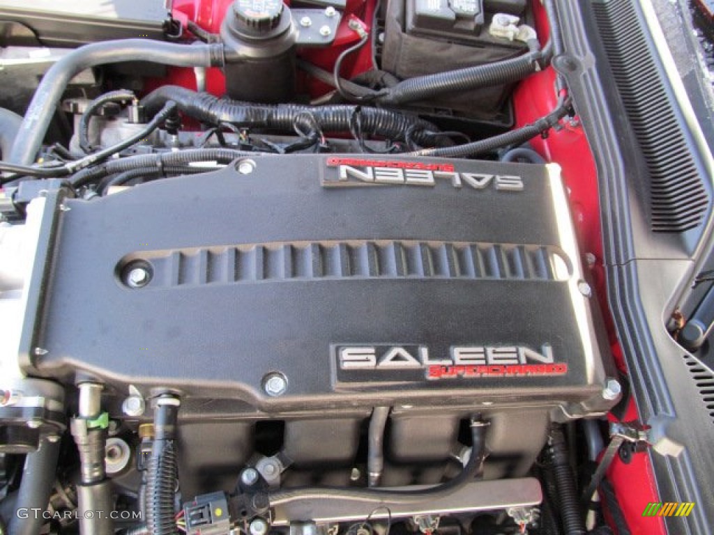 2009 Ford Mustang Saleen S281 Supercharged Coupe Engine Photos