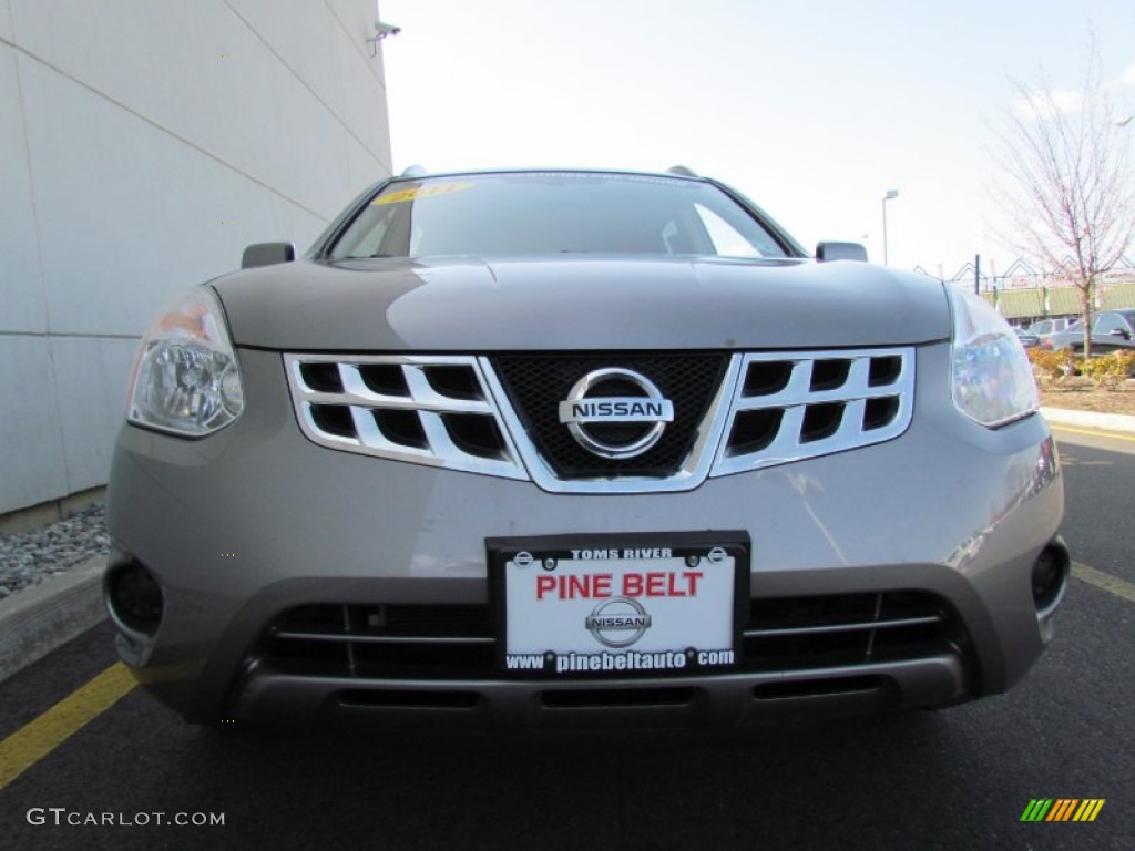 2011 Rogue SV AWD - Platinum Graphite / Black photo #2