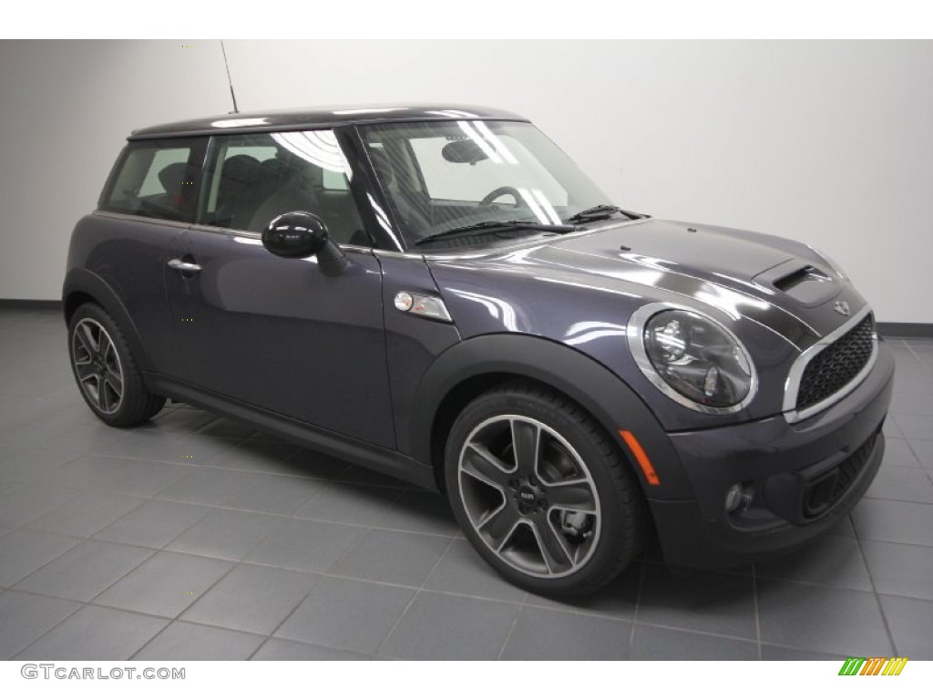 2012 Cooper S Hardtop - Highclass Gray Metallic / Carbon Black photo #1