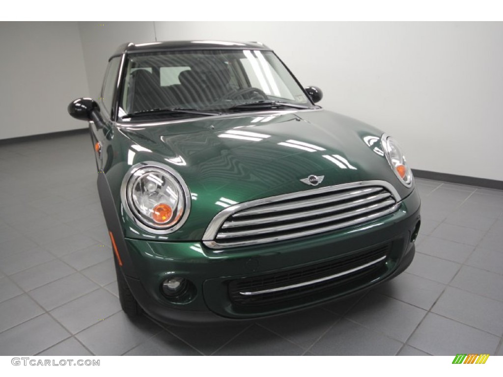 2012 Cooper Clubman - British Racing Green II Metallic / Carbon Black photo #5