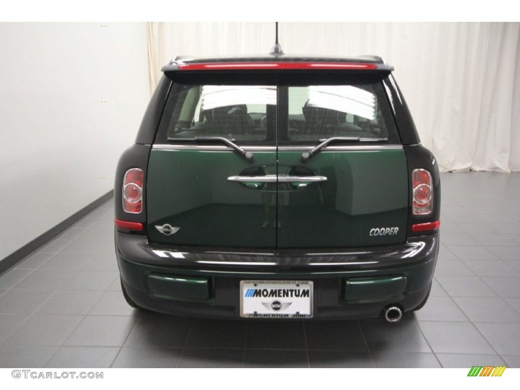 2012 Cooper Clubman - British Racing Green II Metallic / Carbon Black photo #9